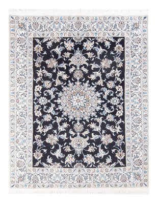 Tapis persan - Nain - Royal - 193 x 143 cm - bleu foncé