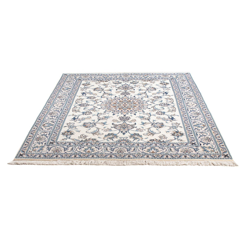 Tapis persan - Nain - Royal - 195 x 145 cm - crème