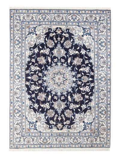 Tapis de Nain - 9La Tapis 146x202cm - Tapis persan - bleu foncé