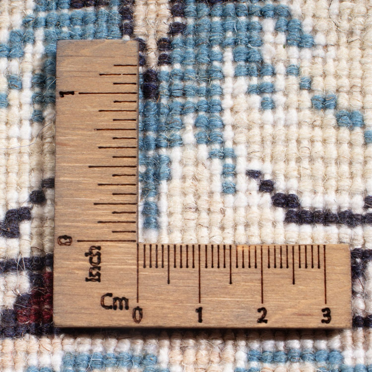 Tapis persan - Nain - Royal - 202 x 146 cm - bleu foncé