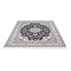 Tapis persan - Nain - Royal - 203 x 147 cm - bleu foncé