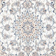 Tapis persan - Nain - Royal - 200 x 144 cm - crème