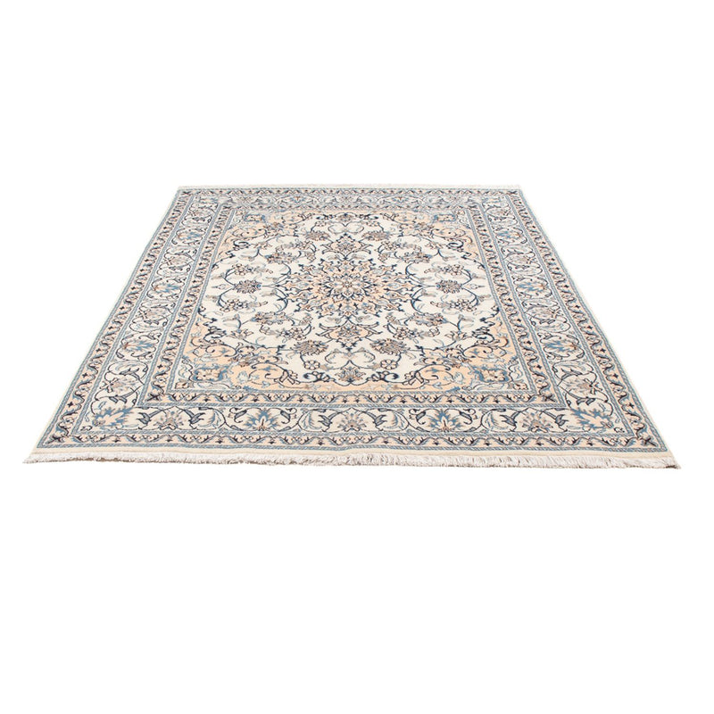Tapis persan - Nain - Royal - 200 x 144 cm - crème