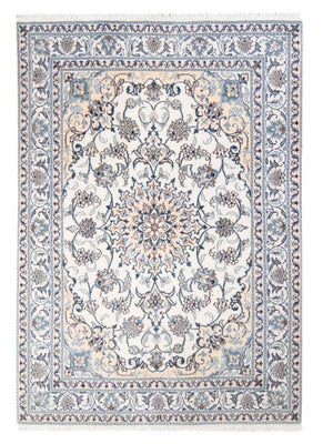 Tapis persan - Nain - Royal - 198 x 152 cm - crème