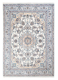 Tapis persan - Nain - Royal - 198 x 152 cm - crème