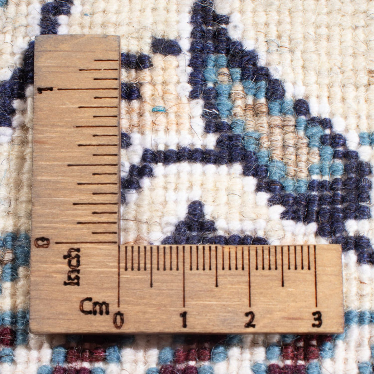 Tapis persan - Nain - Royal - 193 x 148 cm - bleu foncé