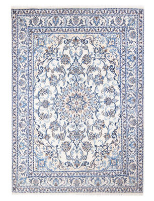 Tapis persan - Nain - Royal - 199 x 145 cm - crème