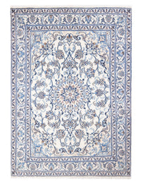 Tapis persan - Nain - Royal - 199 x 145 cm - crème