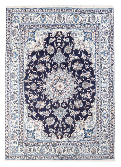Tapis de Nain - 9La Tapis 145x201cm - Tapis persan - bleu foncé
