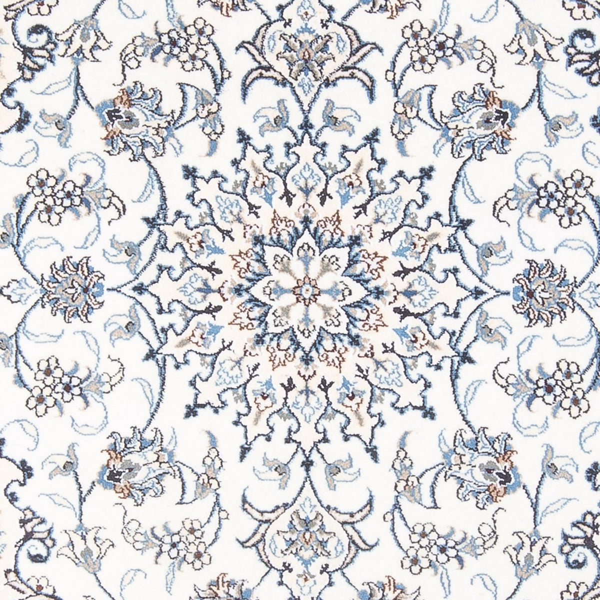 Tapis persan - Nain - Royal - 197 x 148 cm - crème