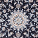 Tapis persan - Nain - Royal - 191 x 146 cm - bleu foncé