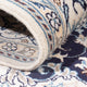 Tapis persan - Nain - Royal - 200 x 145 cm - bleu foncé
