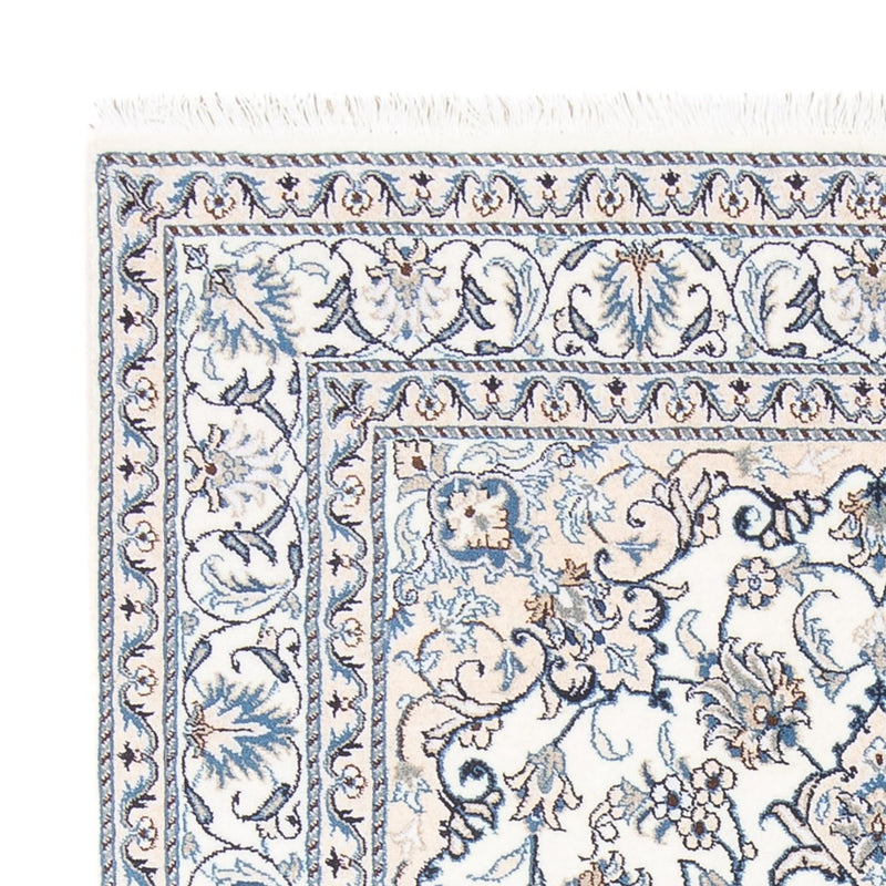 Tapis persan - Nain - Royal - 196 x 143 cm - crème