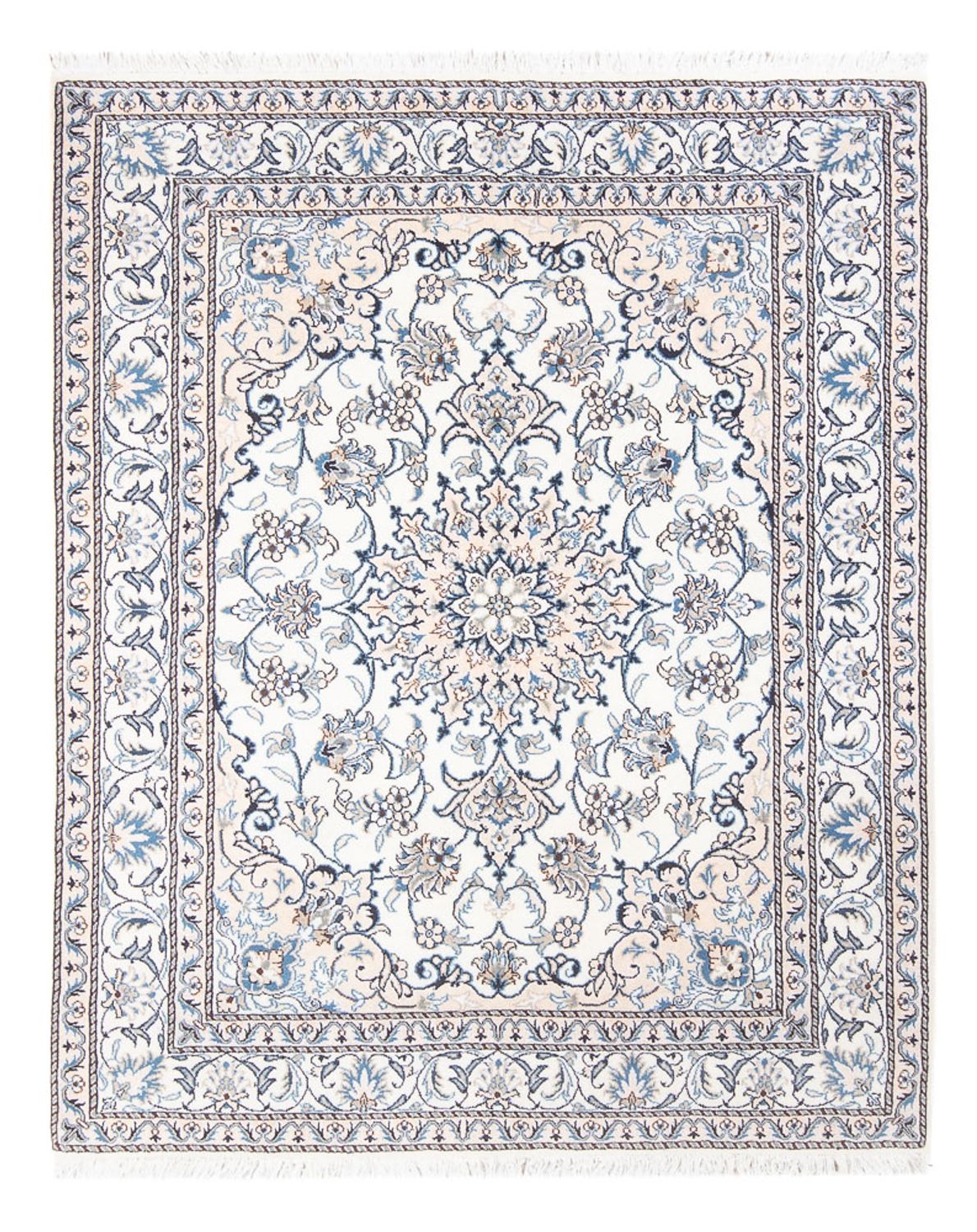 Tapis persan - Nain - Royal - 190 x 151 cm - camel