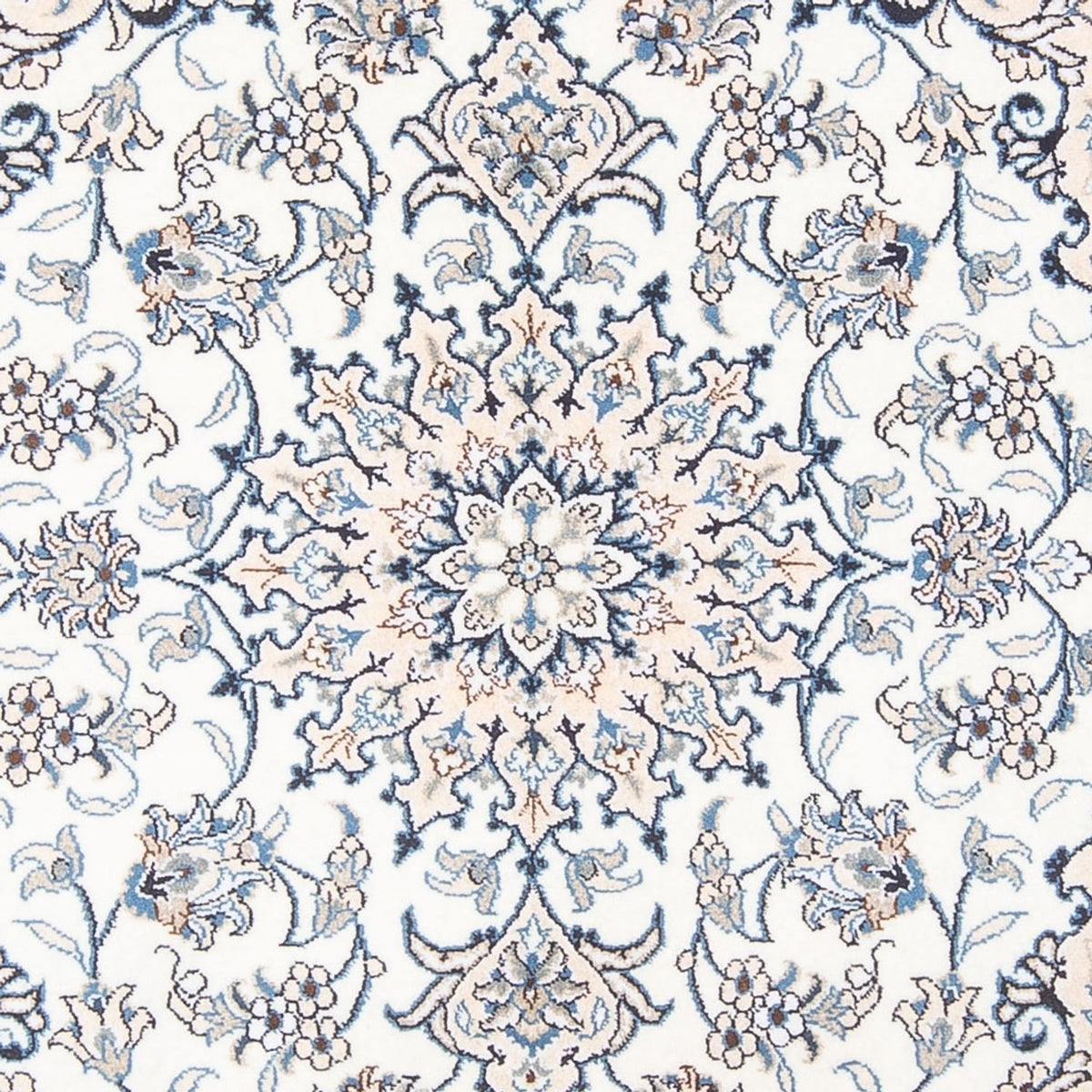 Tapis persan - Nain - Royal - 190 x 151 cm - camel