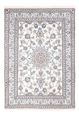Tapis persan - Nain - Royal - 210 x 144 cm - crème