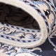 Tapis persan - Nain - Royal - 207 x 145 cm - bleu foncé
