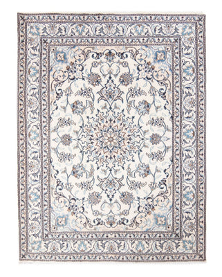 Tapis persan - Nain - Royal - 194 x 143 cm - crème