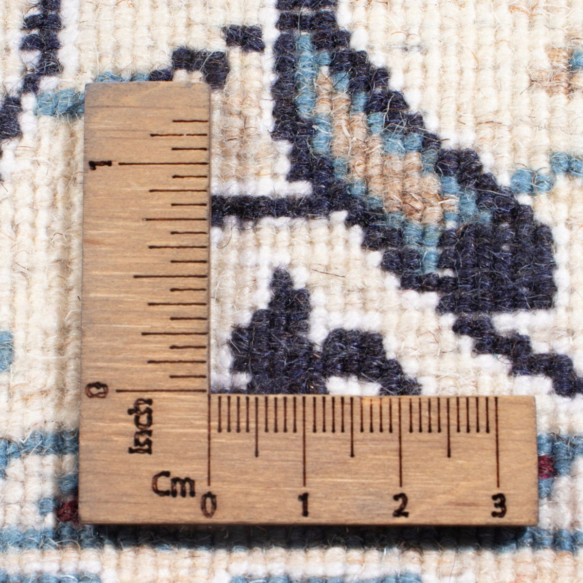 Tapis persan - Nain - Royal - 194 x 143 cm - crème