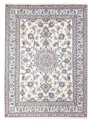 Tapis persan - Nain - Royal - 213 x 150 cm - crème