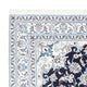 Tapis persan - Nain - Royal - 205 x 146 cm - bleu foncé