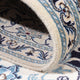 Tapis persan - Nain - Royal - 205 x 146 cm - bleu foncé
