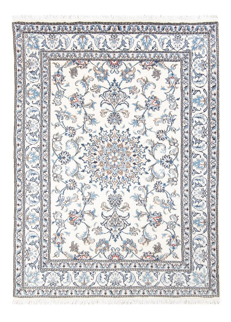 Tapis persan - Nain - Royal - 205 x 150 cm - crème