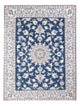 Tapis persan - Nain - Royal - 199 x 149 cm - bleu