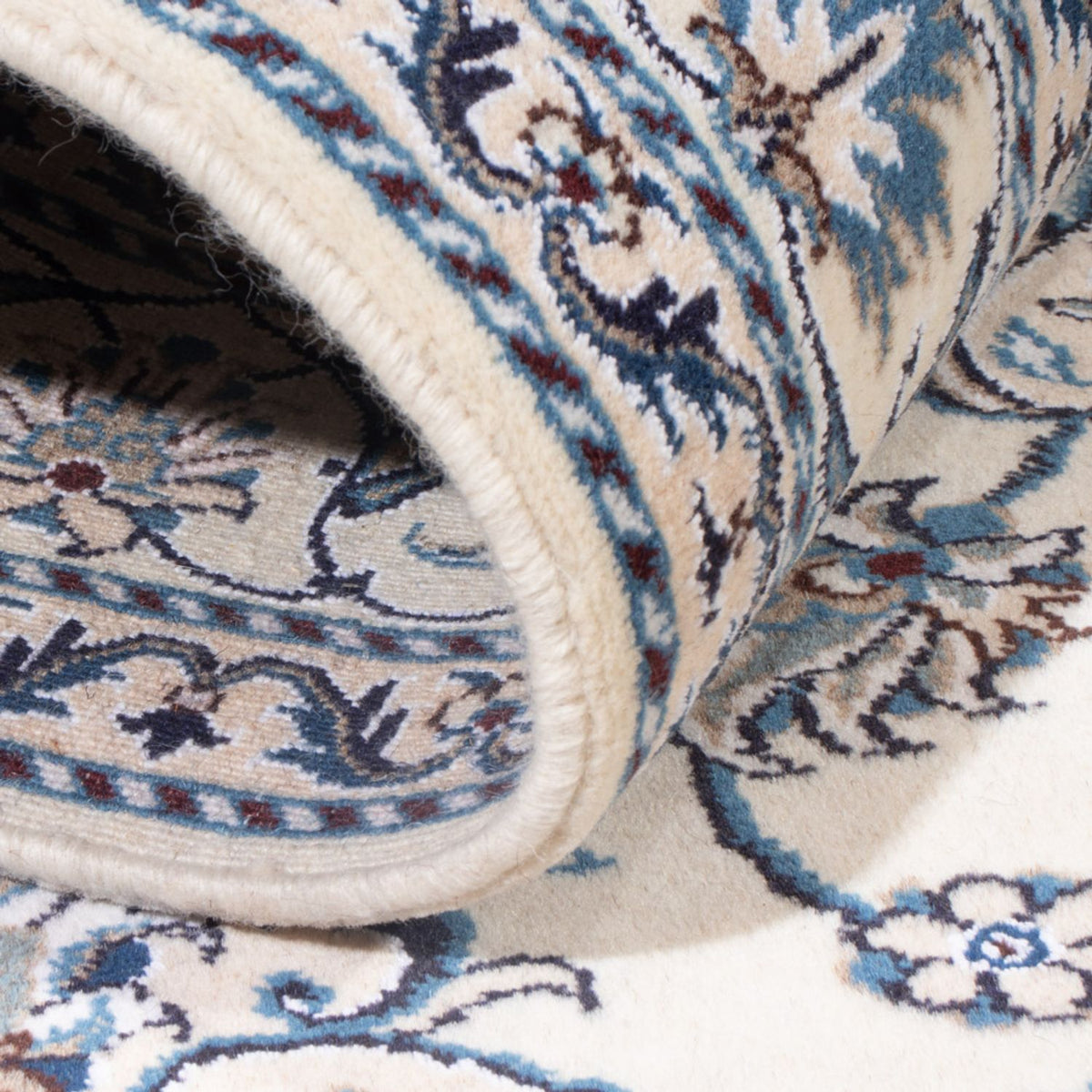 Tapis persan - Nain - Royal - 192 x 148 cm - crème