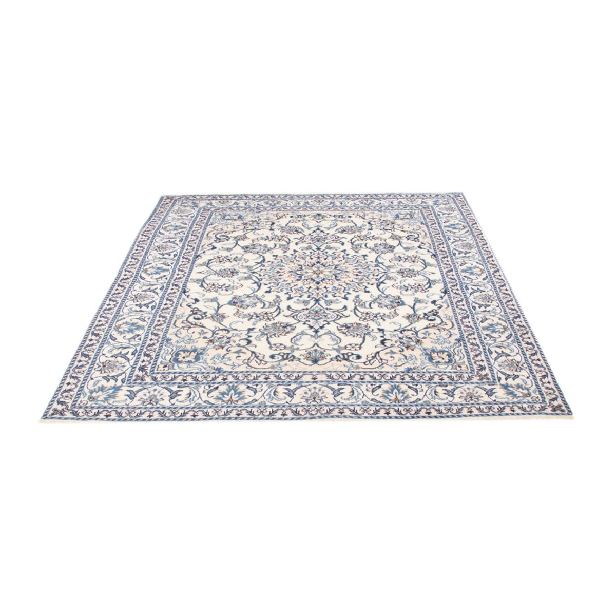 Tapis persan - Nain - Royal - 192 x 148 cm - crème