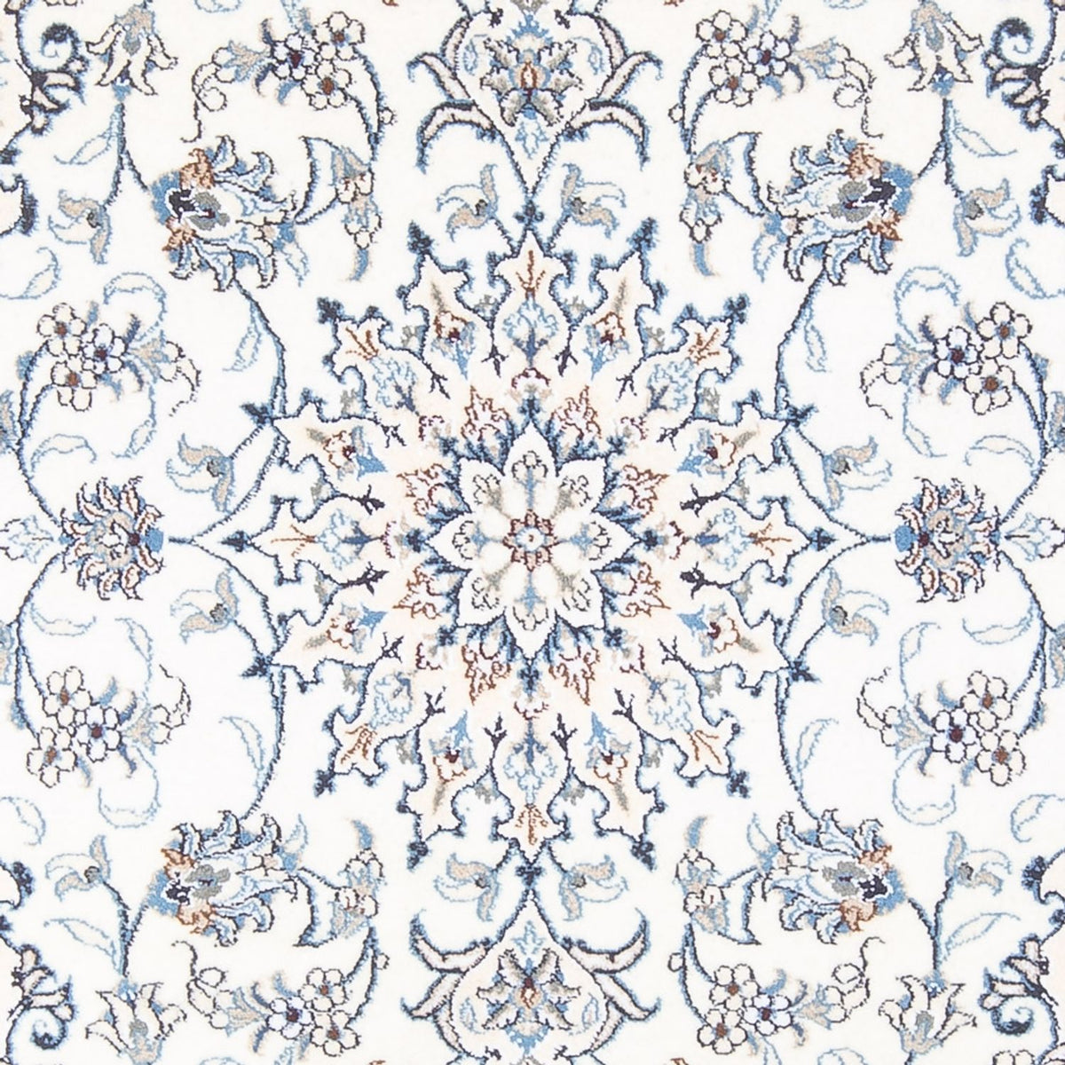 Tapis persan - Nain - Royal - 200 x 148 cm - crème