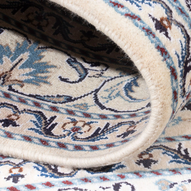 Tapis persan - Nain - Royal - 192 x 152 cm - crème
