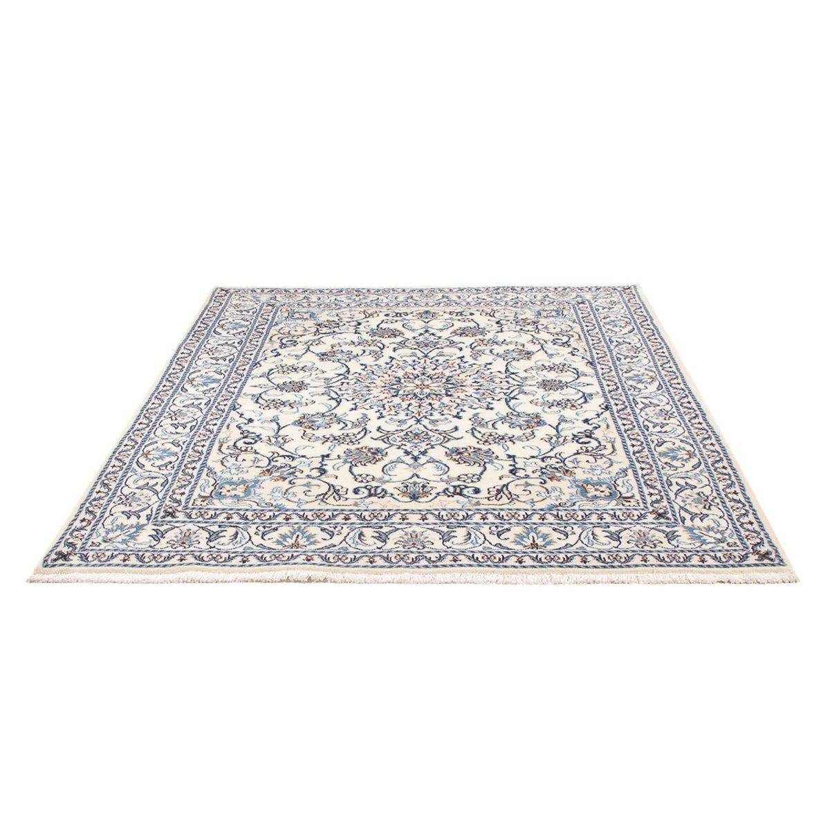 Tapis persan - Nain - Royal - 192 x 152 cm - crème