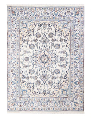Tapis persan - Nain - Royal - 197 x 144 cm - crème