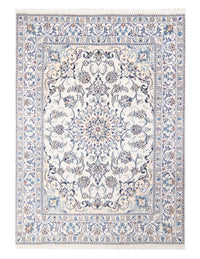 Tapis persan - Nain - Royal - 197 x 144 cm - crème