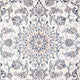 Tapis persan - Nain - Royal - 197 x 144 cm - crème
