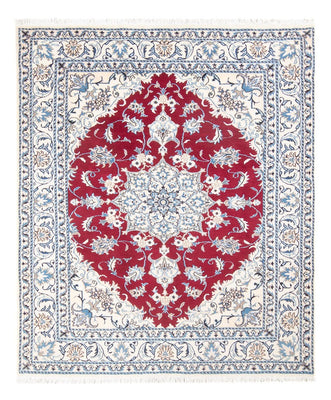 Tapis persan - Nain - Royal - 195 x 148 cm - rouge