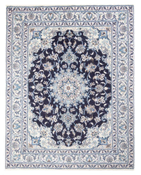 Tapis persan - Nain - Royal - 194 x 149 cm - bleu foncé