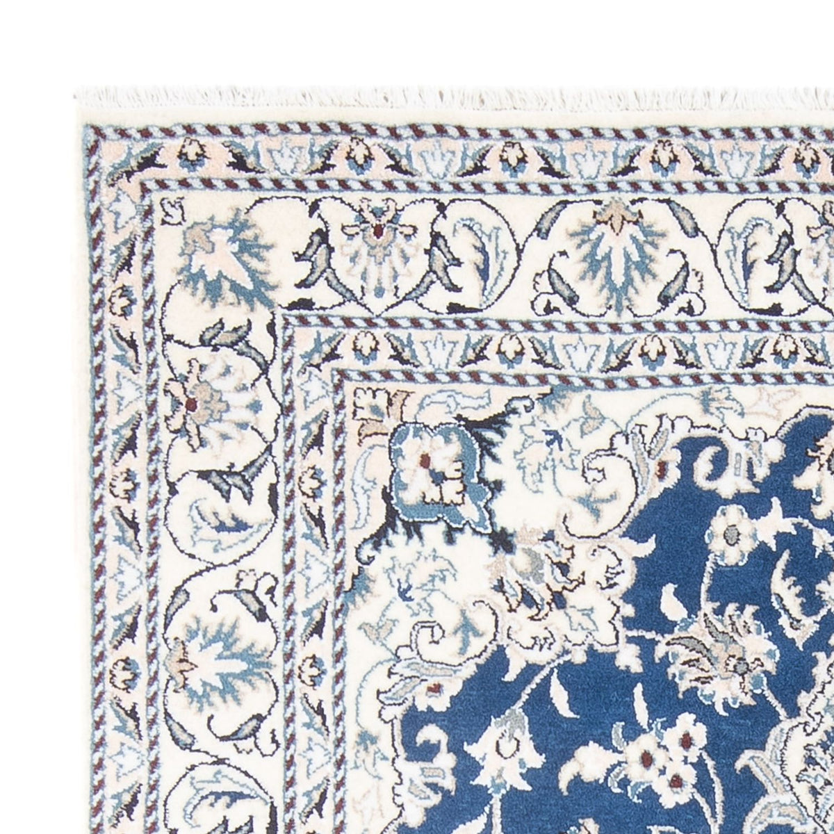 Tapis de Nain - 9La Tapis 148x195cm - Tapis persan - bleu