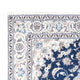 Tapis persan - Nain - 287 x 192 cm - bleu