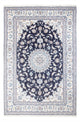 Nain Tapis 194x302cm - Tapis persan - bleu foncé