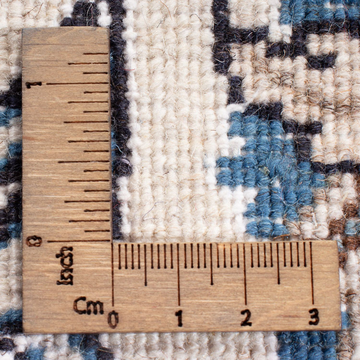 Tapis persan - Nain - 288 x 191 cm - bleu foncé