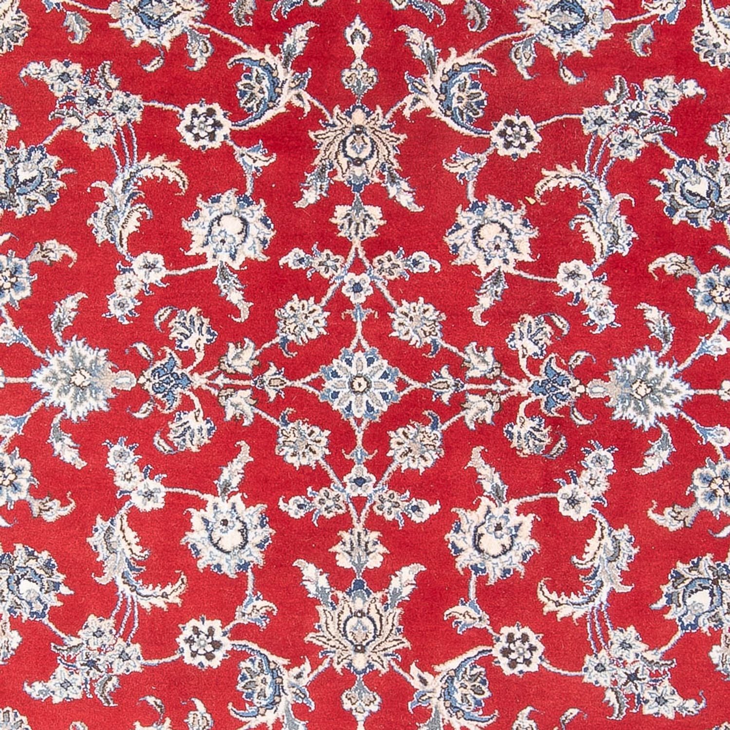 Tapis persan - Nain - 290 x 195 cm - rouge