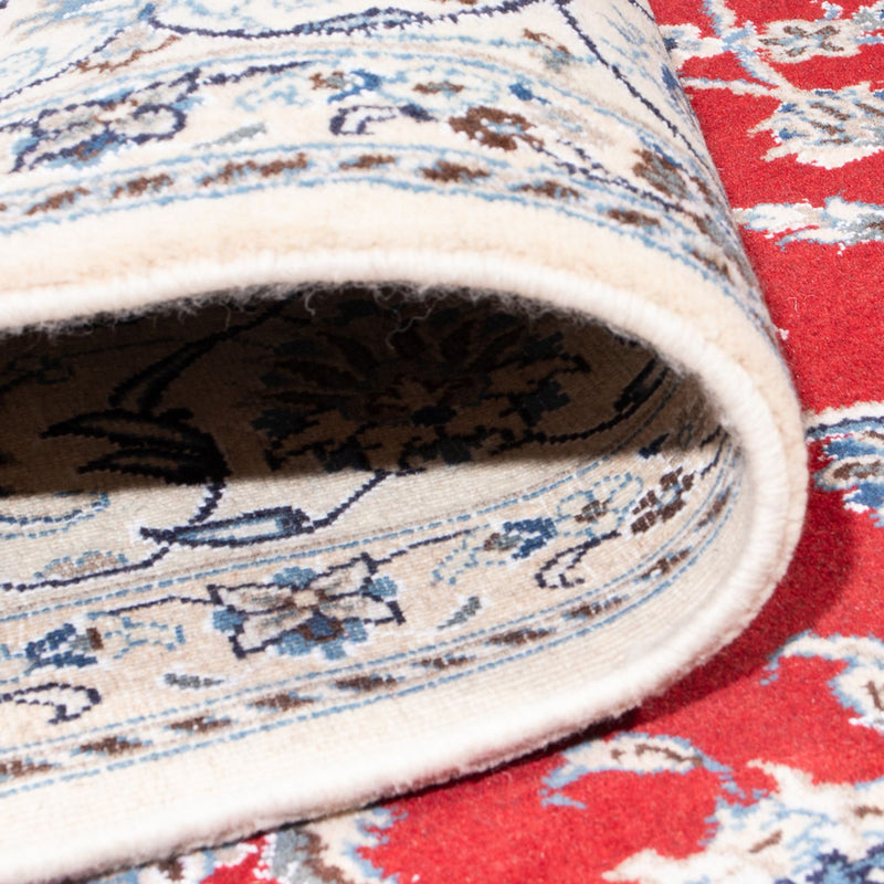 Tapis persan - Nain - 290 x 195 cm - rouge