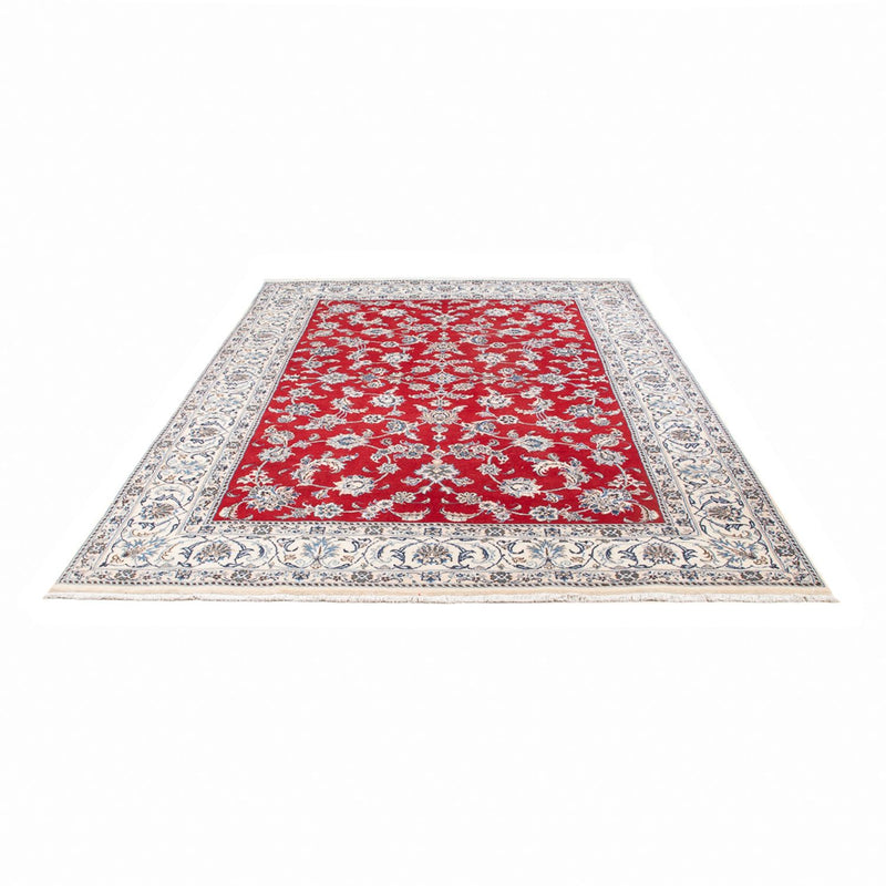 Tapis persan - Nain - 290 x 195 cm - rouge