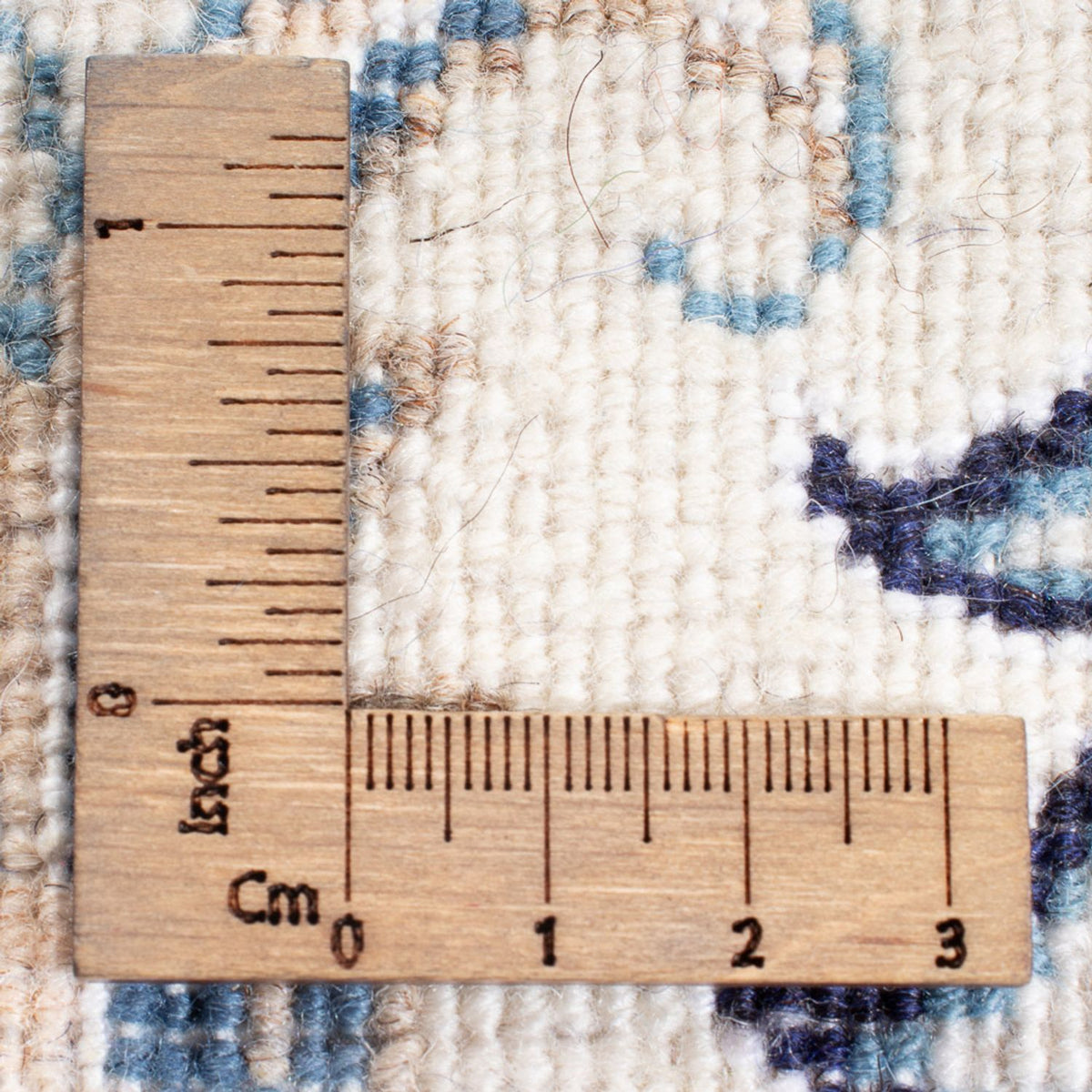 Tapis persan - Nain - 293 x 197 cm - bleu foncé