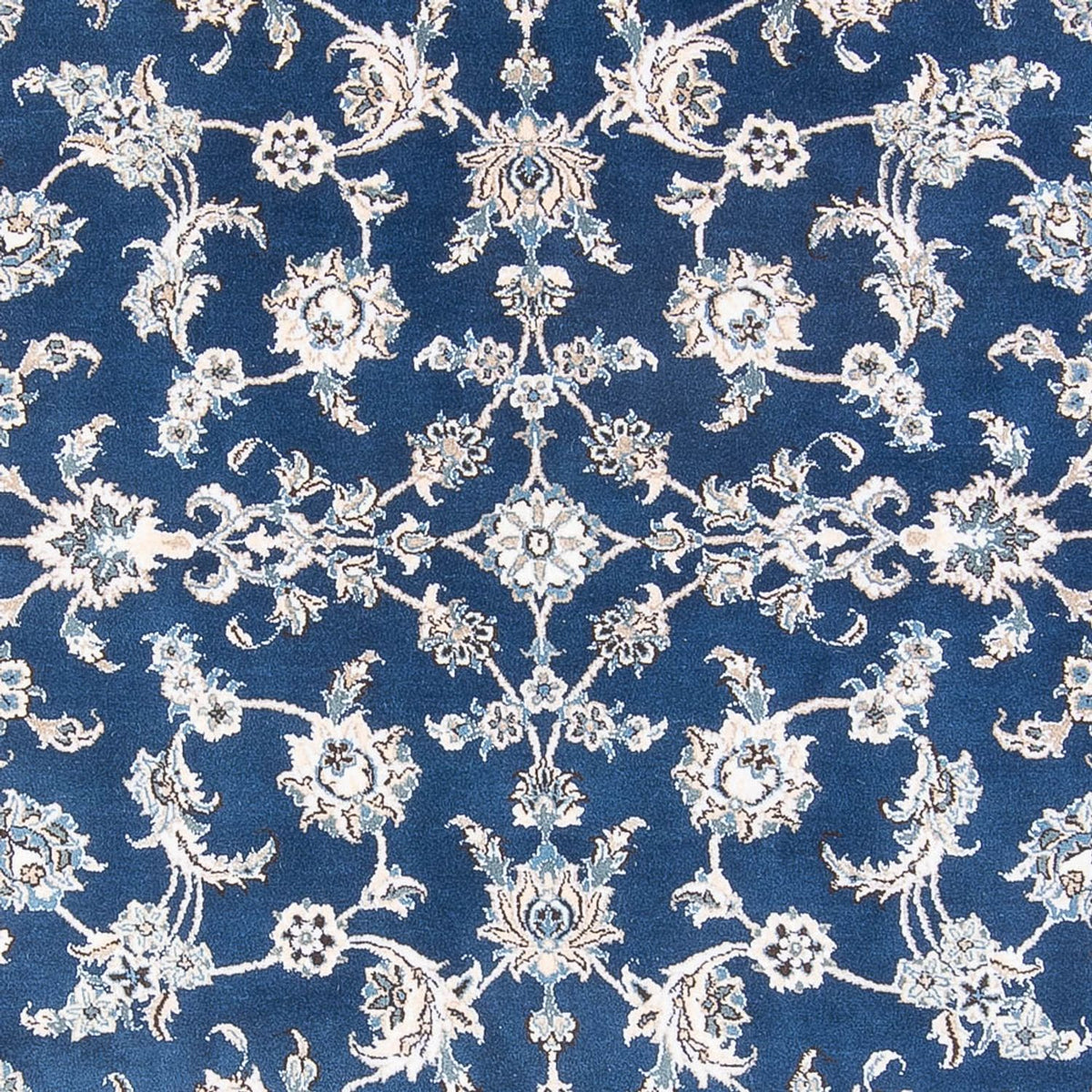 Tapis persan - Nain - 291 x 194 cm - bleu