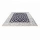Tapis persan - Nain - 292 x 198 cm - bleu foncé