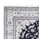 Tapis persan - Nain - 295 x 191 cm - bleu foncé