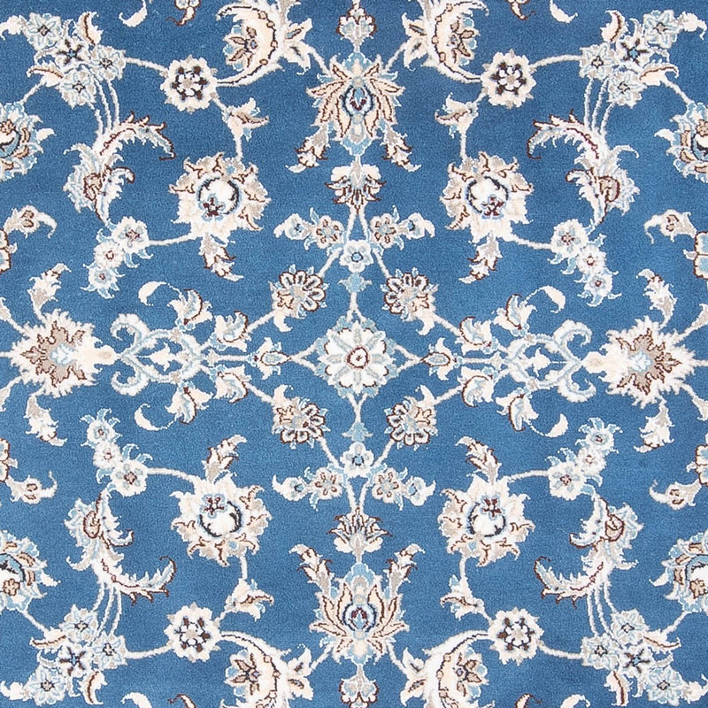 Tapis persan - Nain - 294 x 196 cm - bleu